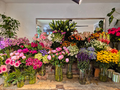 Blumen am Markt