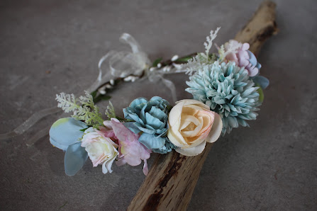 Blumen im Haar