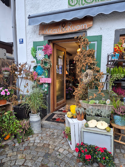 Kraut und Ruam Blumenkiosk Rott
