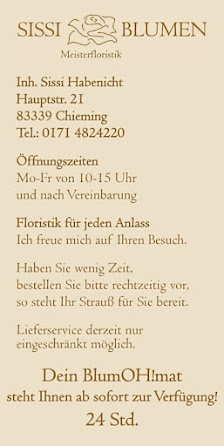 Sissi-Blumen Meisterfloristik