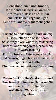 Caro‘s Blumenschmiede - Auftragsfloristik