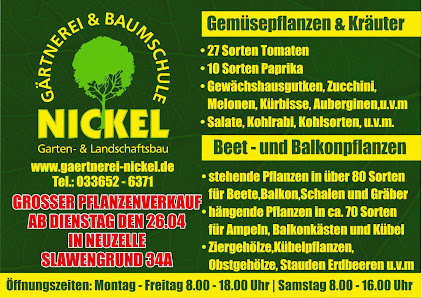 Gärtnerei & Baumschule Nickel GbR