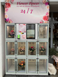 24/7 Automat für Blumen und Blumensträuße