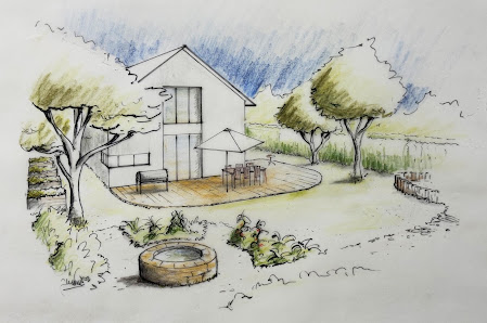 Garten Kuntergrün