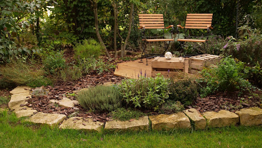 Garten Kuntergrün