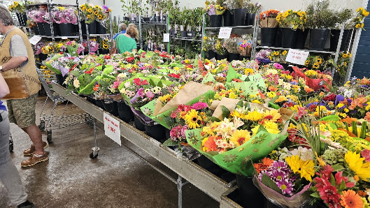 Restposten Blumenverkauf