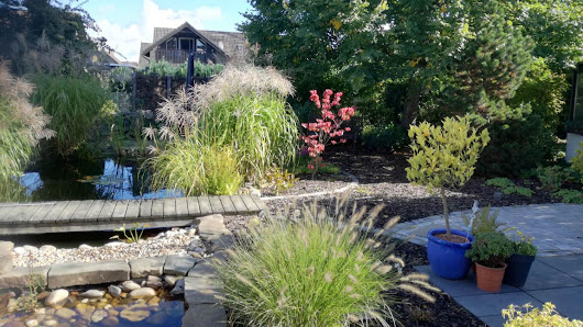 Grasland-Gartengestaltung