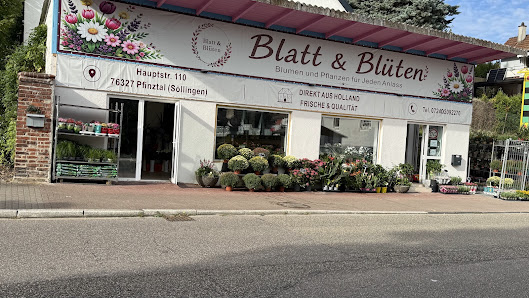 Blatt und Blüten