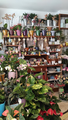 Blumenlädchen und Dekoration