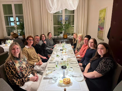 Florist Eric Martini und Team, des Pots Keramik und Schnittblumen