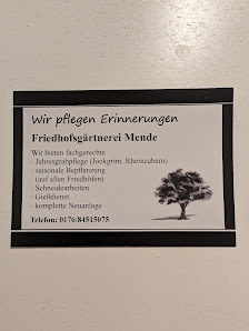 Grabpflege Jockgrim Mende