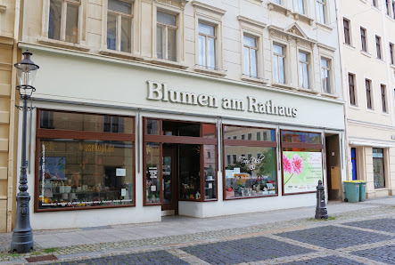 Blumen am Rathaus