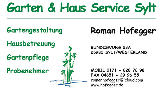 Garten & Haus Service Sylt Roman Hofegger