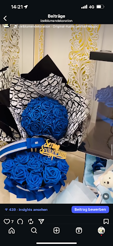 Izel Blumen Dekoration
