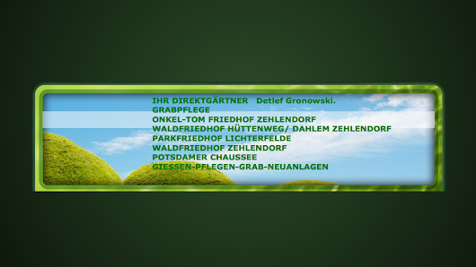 Gronowski Grabpflege