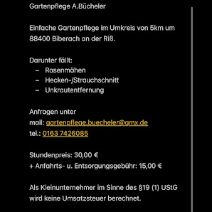 Gartenpflege A.Bücheler