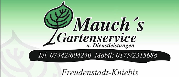 Mauchs Gartenservice Gartenbau