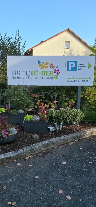 Blumen Böhmer, Gärtnerei
